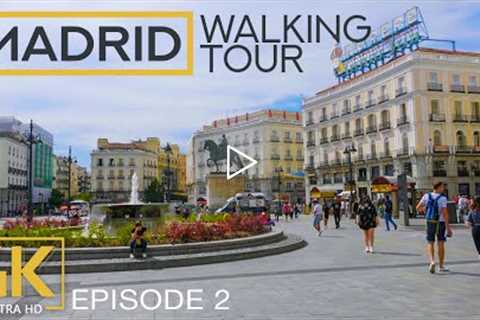 MADRID, Spain - 4K City Walking Tour - Episode #3 - Exploring European Cities