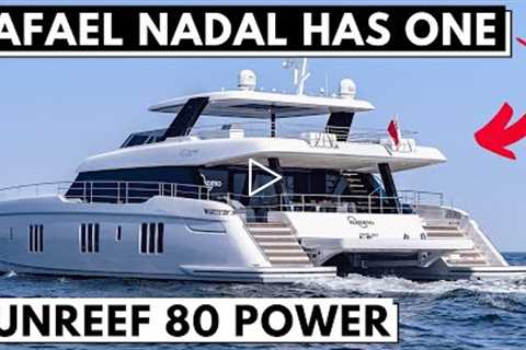 RAFAEL NADAL has got one of these... SUNREEF 80 POWER KOKOMO LUXURY CATAMARAN Yacht Tour