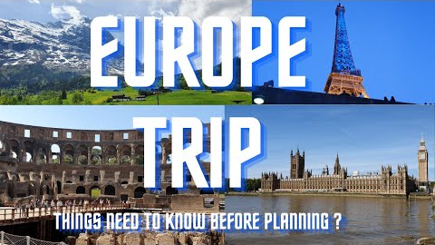 How to plan for Europe Trip|Flights|Hotel|Tourist places |Tips for planning Europe Trip from India