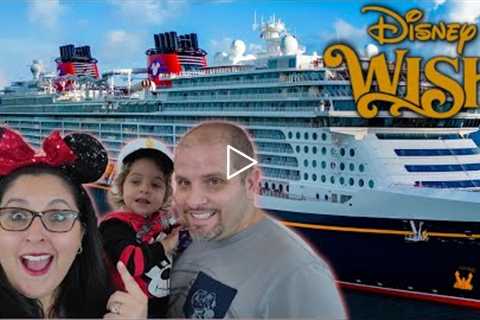 An UNBELIEVABLE Start to a DISNEY WISH Cruise | Disney Wish Cruise Vlog