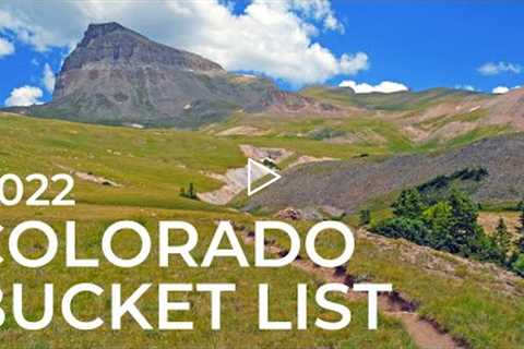 COLORADO BUCKET LIST: Epic Things to Do in Colorado in 2022 | Destinations to Add to Your List