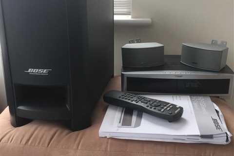 Bose 3-2-1 GS Series III DVD Home Theater System