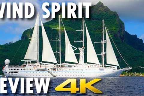 Wind Spirit Tour & Review ~ Windstar Cruises ~ Cruise Ship Tour & Review [4K Ultra HD]