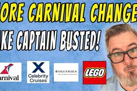 CARNIVAL MAKES IT EASIER TO CRUISE, FAKE CRUISE CAPTAIN BUSTED and MORE CRUISE NEWS