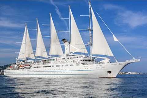 WINDSTAR CRUISES | Wind Surf, the 5 masts sailing cruise ship