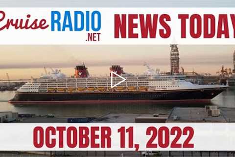 Cruise News Today — October 11, 2022: Cruise Ship Stuck in MS River, Record for Texas, NCL Ship
