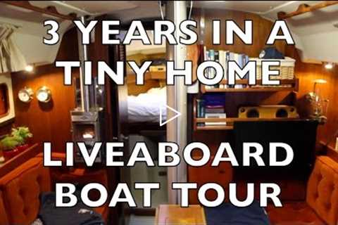 Life is Like Sailing - 3 Years in a Tiny Home - A Liveaboard Boat Tour
