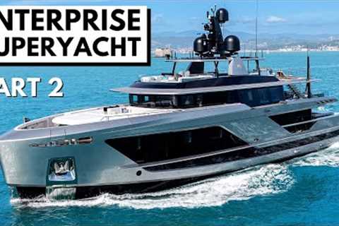 2022 125'' BAGLIETTO 38M ENTERPRISE SUPERYACHT TOUR Custom Luxury Yacht - PART 2