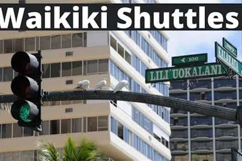 No car? No problem! | 6 Waikiki Shuttles to take you around | Blue Wave Tours | OAHU