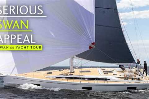 Frers magic? The new Swan 55 combines modern shape with appealing, enduring lines