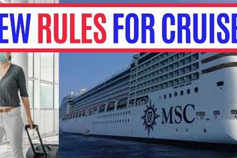 What CRUISING Will Be Like!?! NEW RULES for CRUISES as Cruise Ships Start Sailing Again with MSC