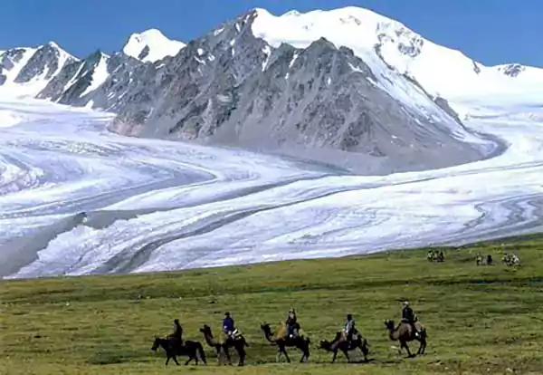 The Altai Tavan Bogd National Park of Mongolia
