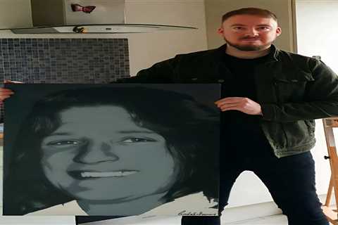 Latest Commissioned Painting of Bobby Sands by André Mooney Art and Design
