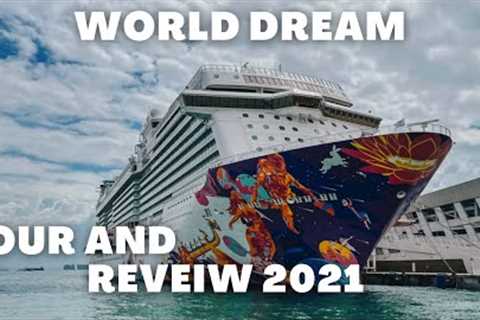 World Dream Cruise Ship❗ Tour & Review 2022 For Asia-Pacific Region