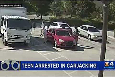 Teen Arrested For Carjacking An Elderly Man In Lauderdale Lakes
