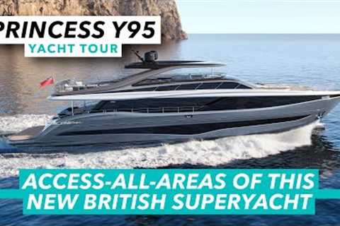 Princess Y95 yacht tour | Access all areas of this new British superyacht | MBY