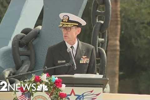 Remembrance ceremony held today in honor of Pearl Harbor