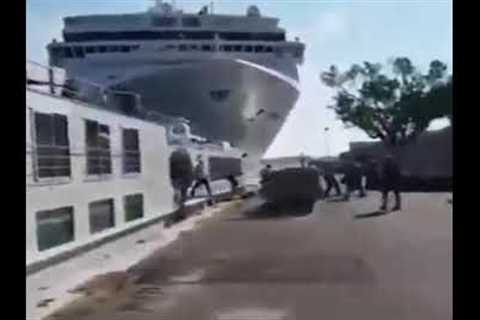 MSC cruise ship accident...oh my god....😱😱