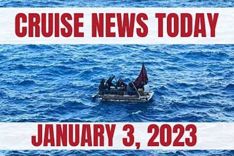 Cruise News Today — January 3, 2023: Carnival Celebration Rescue at Sea, Queen Victoria Dry Dock
