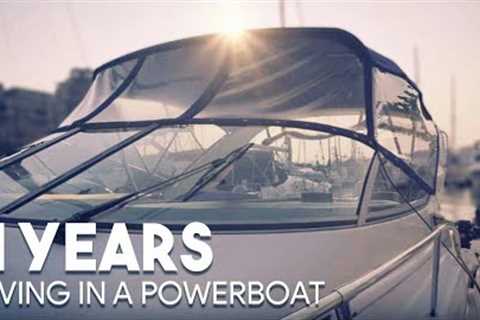 4 years living on a Power boat. The challenges of living small, the positives of minimalism.