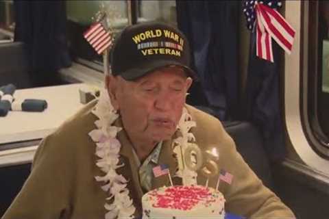 Oldest living Pearl Harbor survivor reflects on visit to WWII Museum