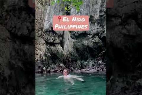 Exploring secret caves in El Nido #elnido #palawan #travelvideo