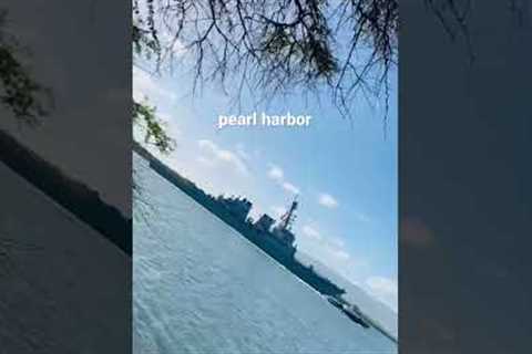 pearl harbor navy ship #travel #videography #hawaii #navy #navyship #pearlharbor #uss