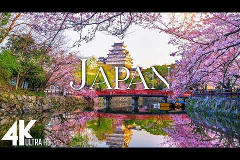 FLYING OVER JAPAN (4K Video UHD) - Scenic Relaxation Film With Inspiring Music