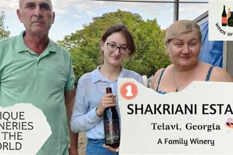 Unique Wineries Ep 1 - Shakriani Winery, Telavi, Georgia