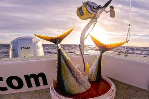 Greenstick Fishing for Tuna in Hawaii!