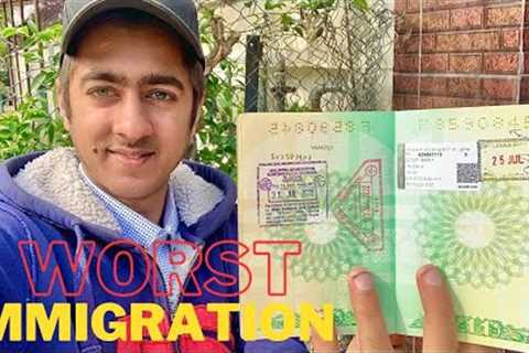 YOU CAN''T LEAVE THIS COUNTRY'' - Worst Immigration experience | How to Clear Airport Immigration..