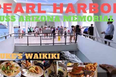 Day5 in Honolulu | PEARL HARBOR-USS Arizona Memorial | Duke''s Waikiki | Ala Moana | Foodland | Ep..