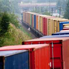 Types of Containers Used for Shipping Trains