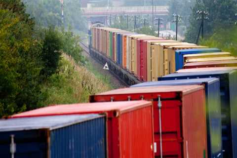 Types of Containers Used for Shipping Trains