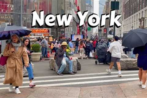New York Street Walk 4k - Manhattan Virtual Tour - USA Travel Video