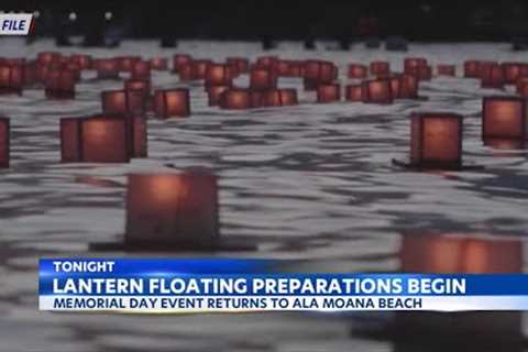 Preparations for Shinnyo Lantern Floating Hawaii 2023 ceremony underway
