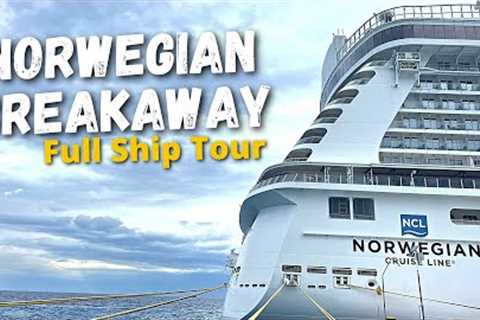 Norwegian Breakaway Cruise Ship Full Tour & Review 2023 (Top Cruise Tips & Best Spots..