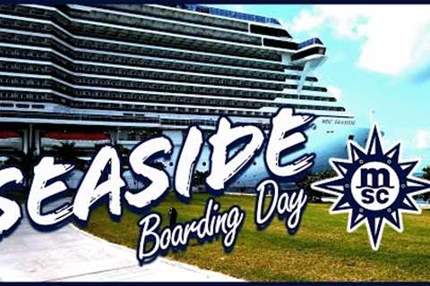 MSC Seaside Cruise VLOG | Boarding Day Adventures