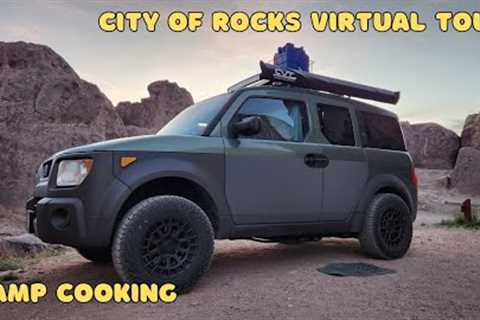 Virtual Tour of The City of Rocks, New Mexico ~ Camp cooking and good vibes! #trending #vanlife #suv