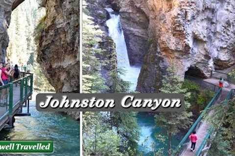 Johnston Canyon Trail Hike, Banff National Park – Alberta, Canada Travel 4K