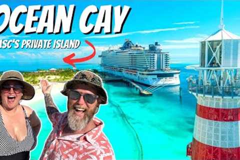 Is OCEAN CAY the BEST Private Island in the Bahamas?? (MSC Cruises)