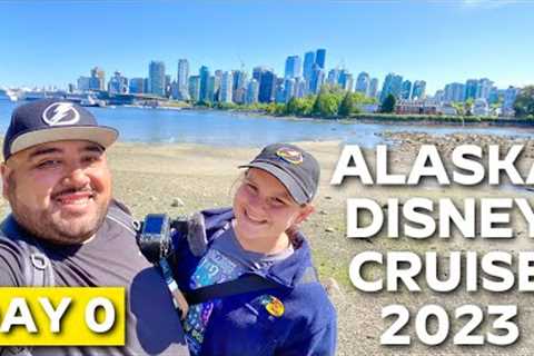 Alaska Disney Cruise 2023 Travel Day & Vancouver Fun! Pan Pacific Hotel Review!