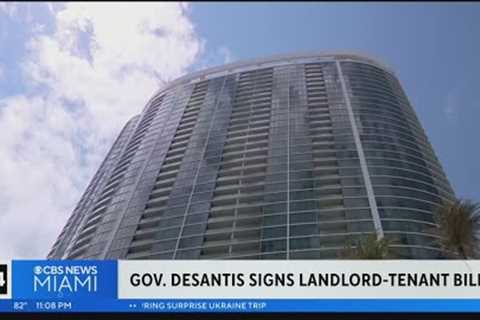 Gov. DeSantis signs landlord-tenant bill