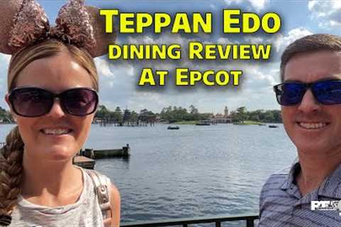 Teppan Edo Dining Review at Epcot with Friends - Japan Treats, Concert & More! - Disney World..