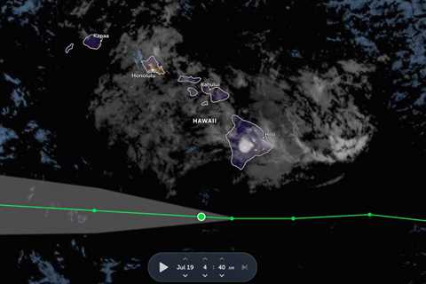 Tropical Storm Calvin passed south of Big Island overnight; expect flash flooding, dangerous surf,..