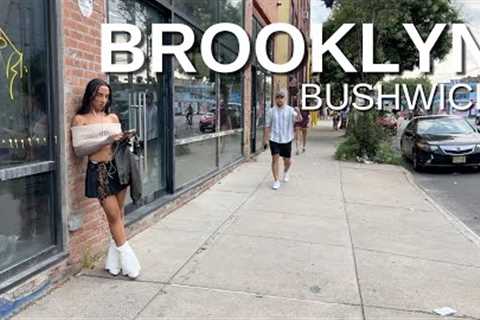 NEW YORK CITY Walking Tour [4K] - BROOKLYN - BUSHWICK