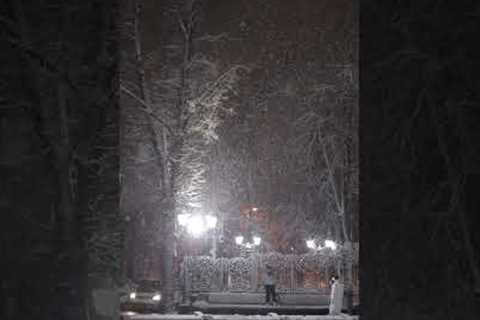 ❄️ Heavy Snowfall - Winter Wonderland in 4K 🌨️❄️ #snow #snowfall #citylights