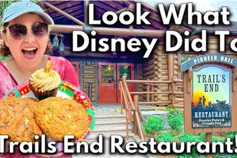 Inside the new Quick Service Trails End Restaurant at Disney World''s Fort Wilderness Resort