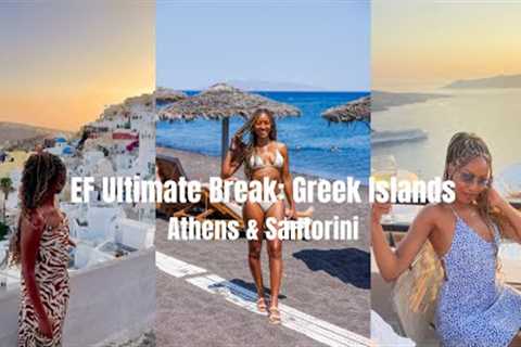 EF Ultimate Break Cruise Greece?! VLOG 1 | The Greek Islands - Athens and Santorini...AGAIN
