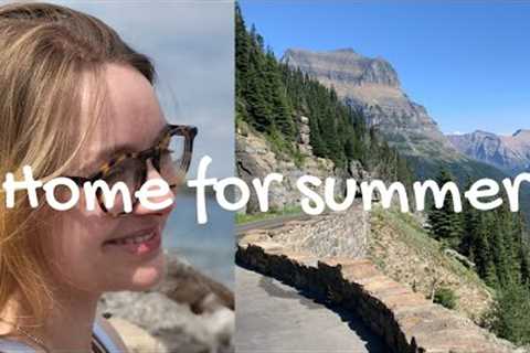 going home for the summer | travel vlog
